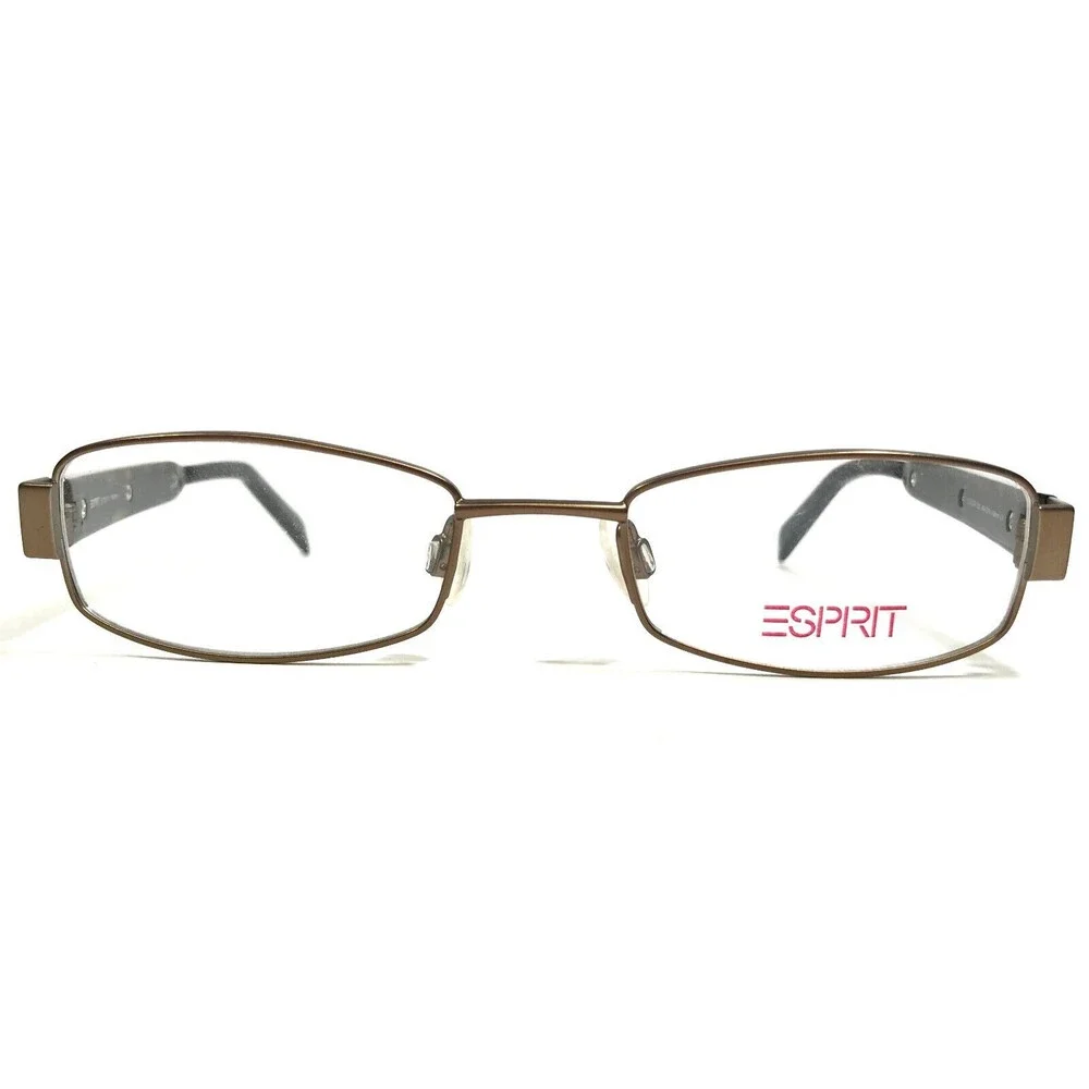Esprit Eyeglasses Frames ET9317 COLOR-535 Tortoise Matte Brown Oval 48-19-140